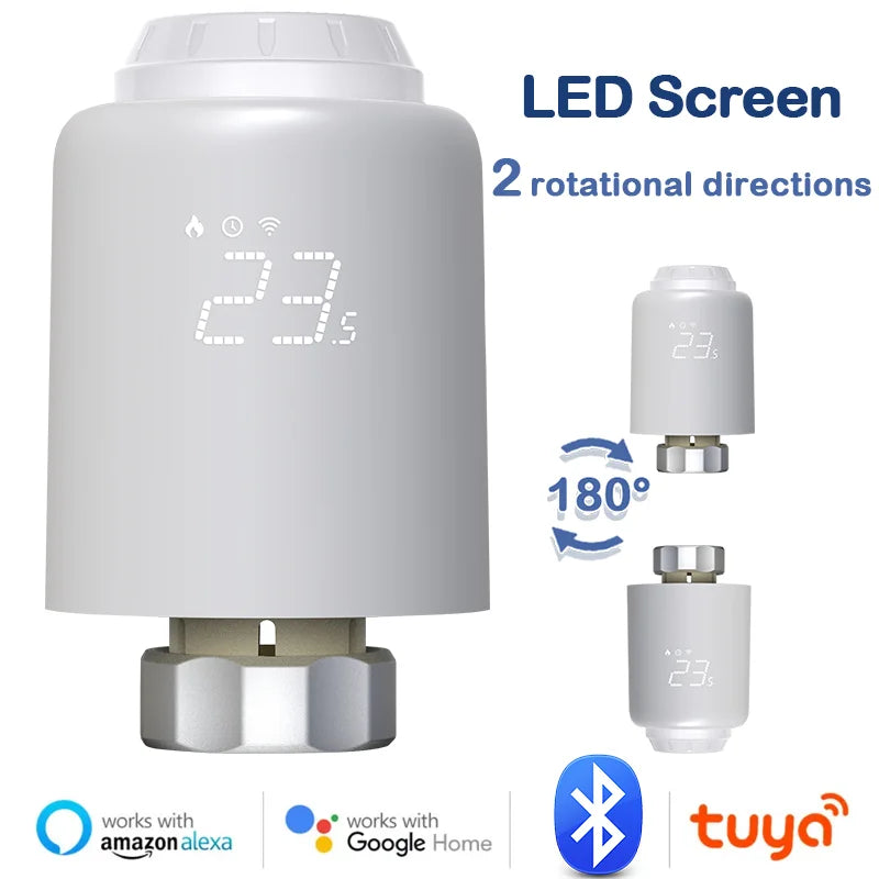 TRV Tuya Radiator Actuator Valve &ndash; Bluetooth Thermostat TRV601B