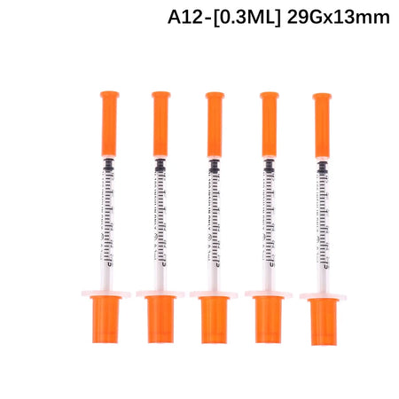 5Pcs 0.3/0.5/1ML Veterinary Insulin Syringes &ndash; Sterile A12