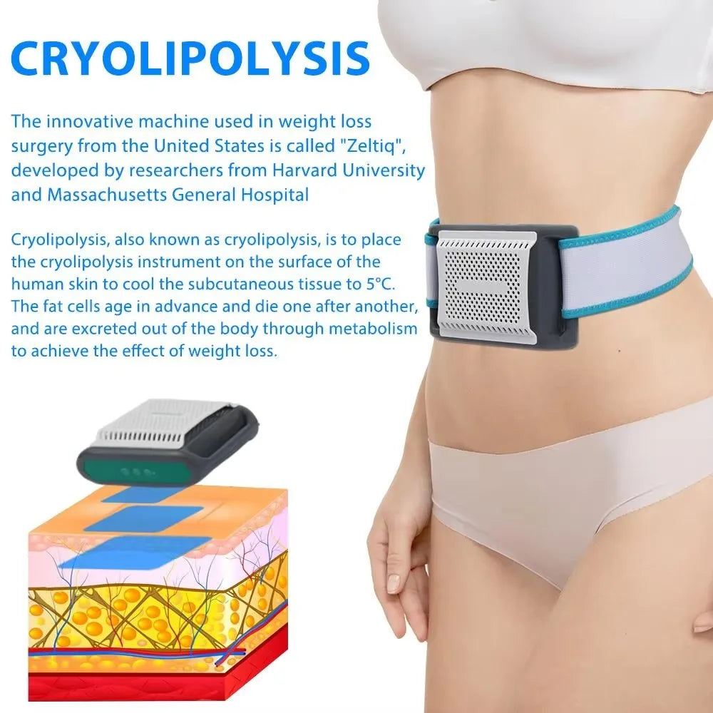 Cryotherapy Fat Freezing Machine &ndash; Painless Fat Reducer
