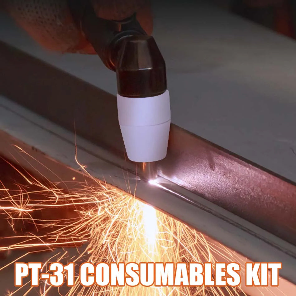 PT-31 Plazminio Pjovimo Antgalio Rinkinys 110 vnt. CUT40 su Elektrodais ir Antgaliais