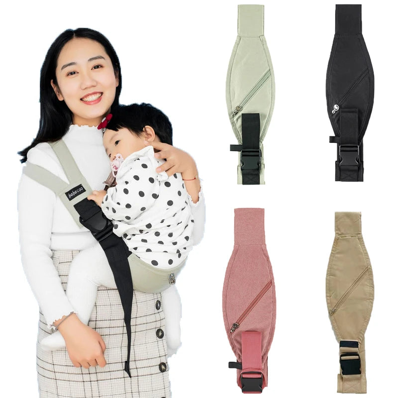 Dual-Purpose Baby Carrier Sling Wrap &ndash; Multifunctional Comfort for All Seasons