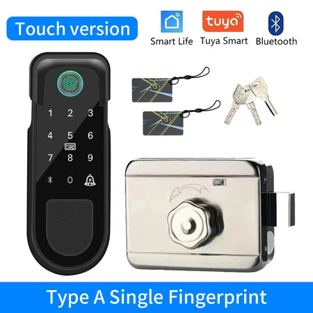 LUCKING DOOR Fingerprint Lock &ndash; Biometric Keyless Entry 2355-tuya
