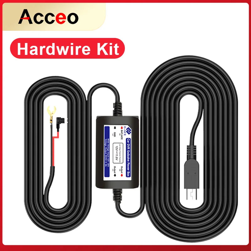 Acceo Z01P 3.5m Hardwire Cable - Parking Monitor Ready