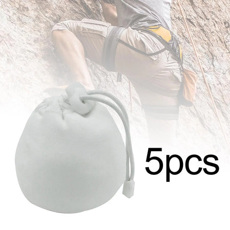 Tooyful Anti-Slip Chalk Ball Bag Pouch &ndash; Set of 5 for Rock Climbing and Weightlifting