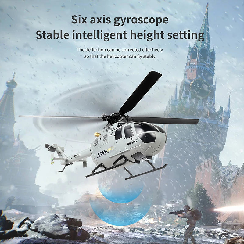 C186 RC Helicopter &ndash; 6 Axis Gyroscope Stabilization
