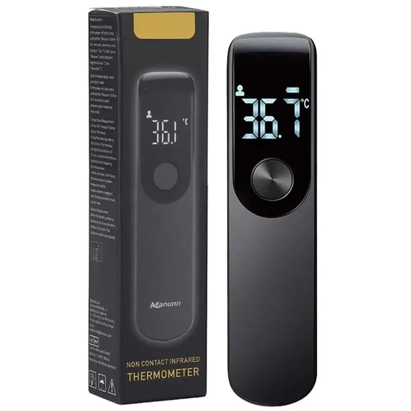Medical Infrared Forehead Thermometer &ndash; Non Contact black