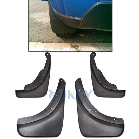 Set Molded Car Mud Flaps For Suzuki SX4 Hatch 2007 2008 2009 2010 2011 2012 2013 Mudflap Splash Guards Mud Flap Mudguards Fender by InterCyprus Trading Ltd