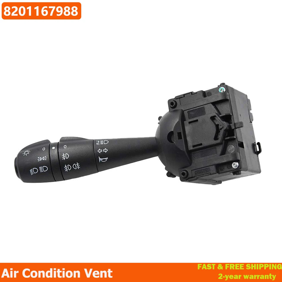 Interruptor de señal de giro y faro para Dacia Logan Sandero Dokker