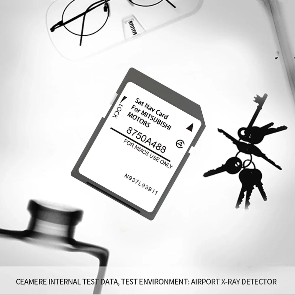 2021 Maps MMCS SD Card Europe UK Mitsubishi L200 - New Maps