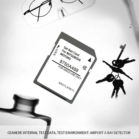 2021 Maps MMCS SD Card Europe UK Mitsubishi L200 - New Maps