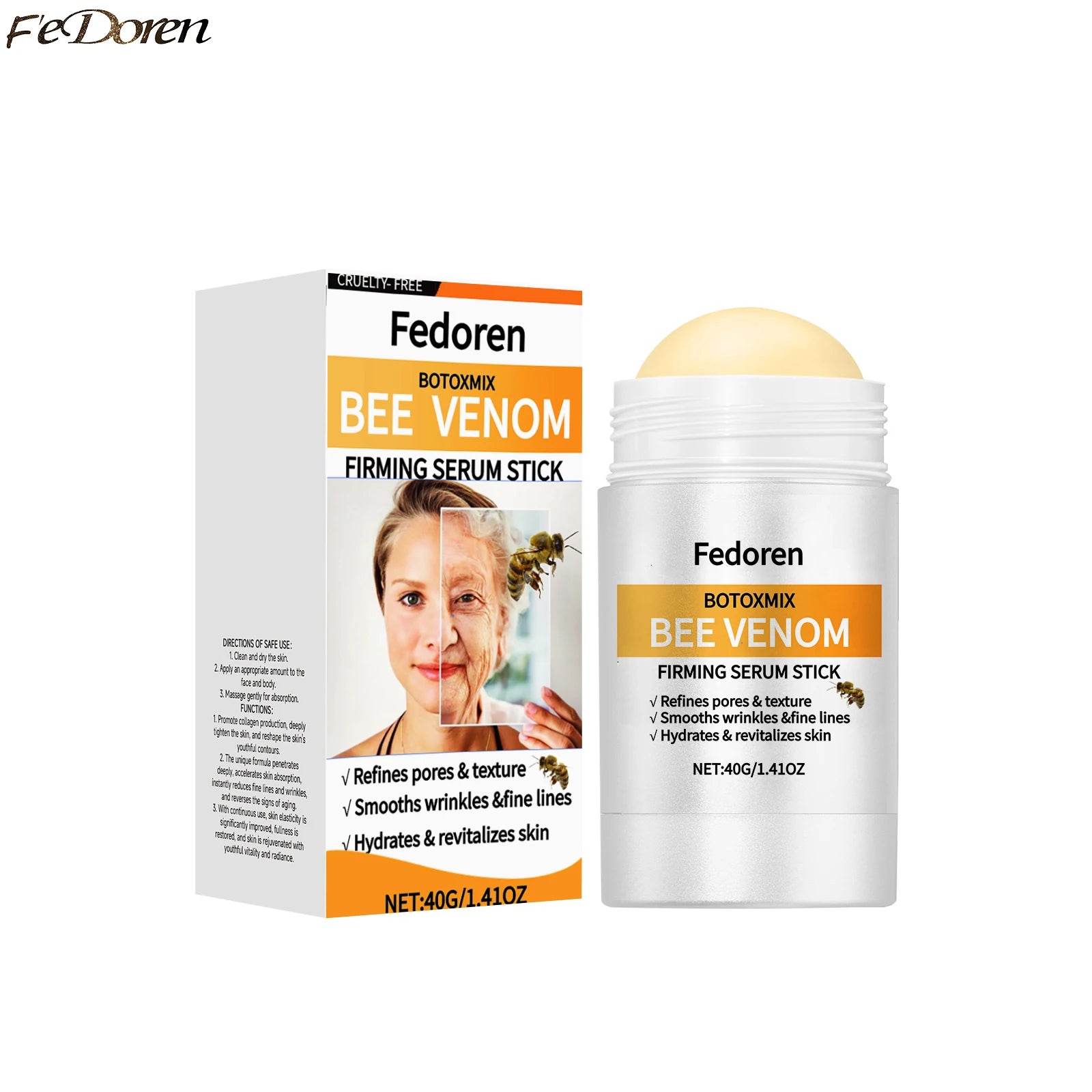 Bee Venom Firming Cream Stick &ndash; Powerful Anti-Aging Serum