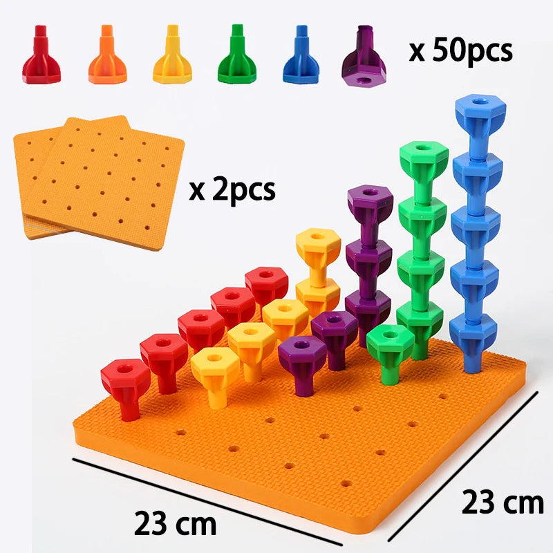 Children Wood Blocks Montessori &ndash; Promotes Early Learning B