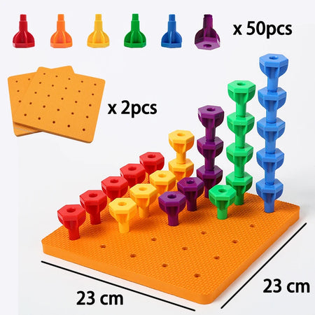 Children Wood Blocks Montessori &ndash; Promotes Early Learning B