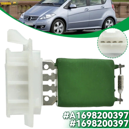 Heater Blower Motor Fan Resistor A1698200397 For Mercedes Benz A Class B Class W169 W245 2004-2012 Auto Parts by InterCyprus Trading Ltd