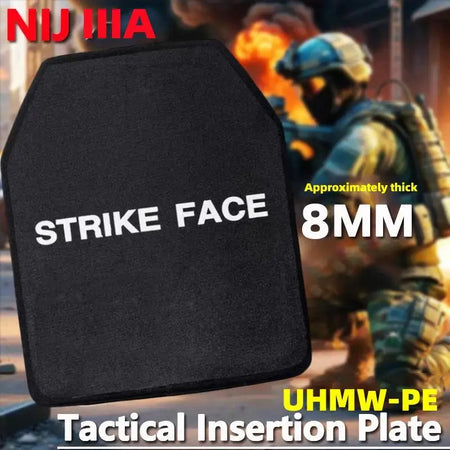 Ballistic NIJ IIIA Plate 10x12 UHMWPE &ndash; Lightweight Armor