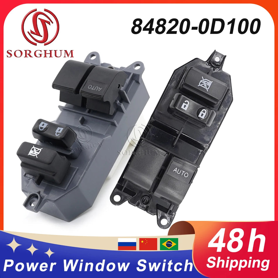 Pulsante di controllo principale dell'interruttore della finestra per Toyota Auris Hybrid modelli Yaris RHD e LHD