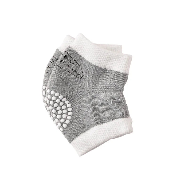 HX01 Baby Crawling Knee Pads &ndash; Breathable Anti Fall Design Gray1 / 0-3Y