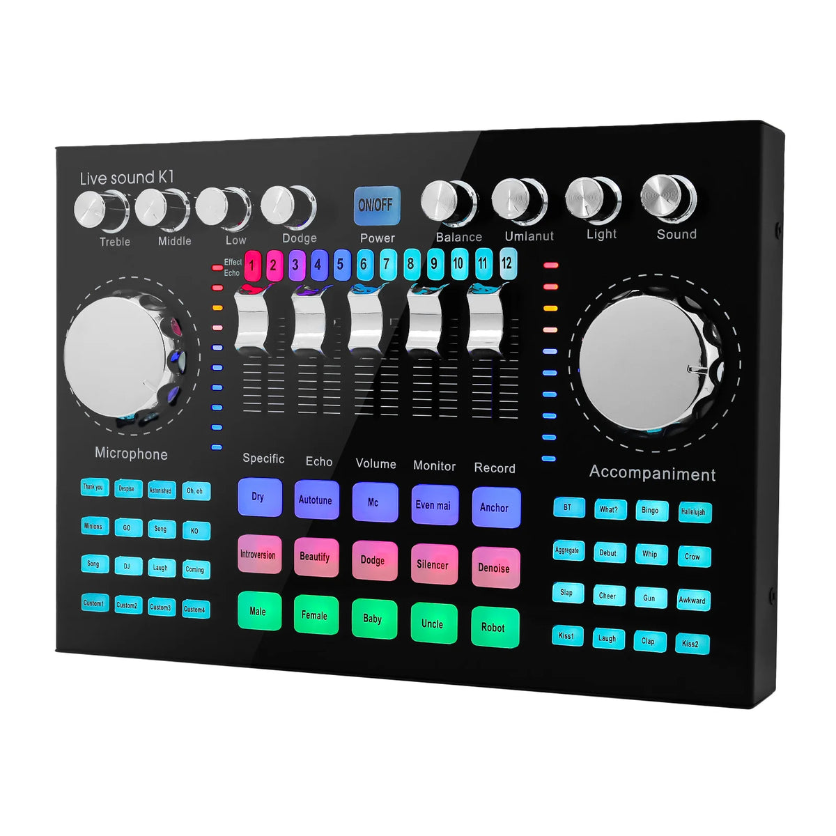 K1 Live Sound Card: Portable Sound Equipment CHINA