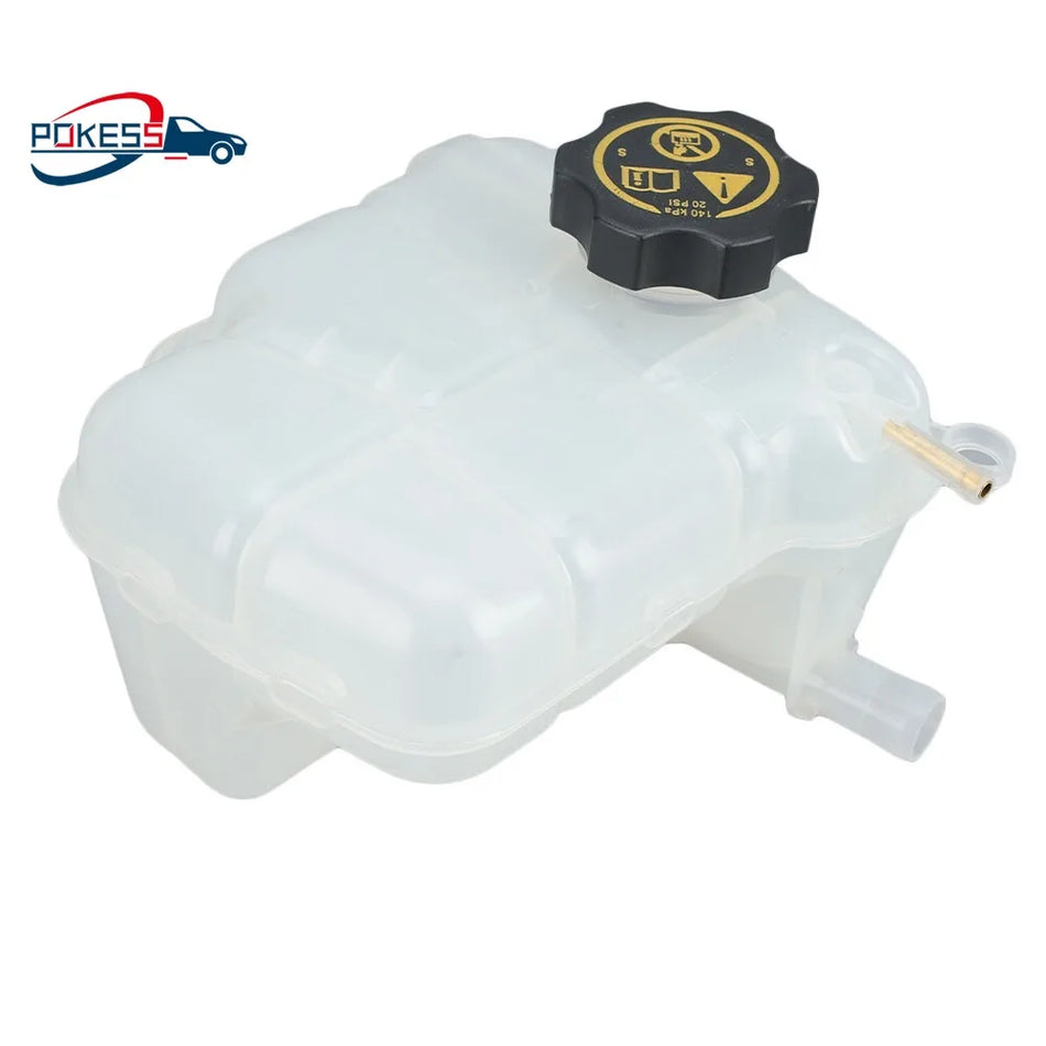 Expansion Coolant Tank With Cover for Vauxhall Astra J Mk6, Chevrolet Cruze Mk1