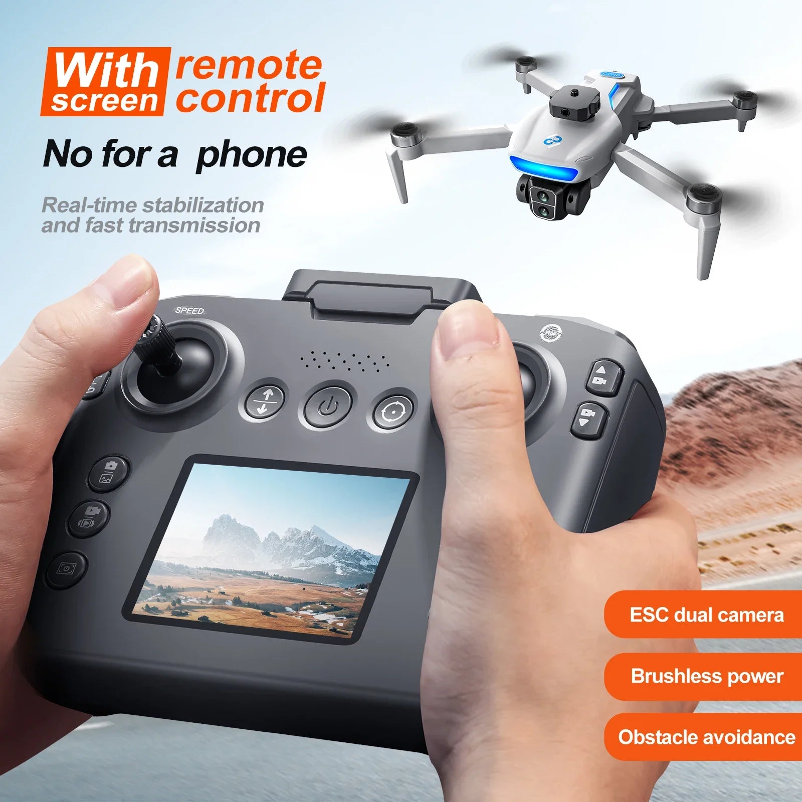 S181 Pro Rc Drone Uav Gps 8K Hd Camera &ndash; Ultra HD 8K Camera