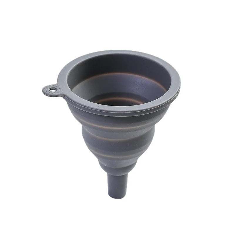 Collapsible Silicone Funnel &ndash; Food Grade Heat Resistant