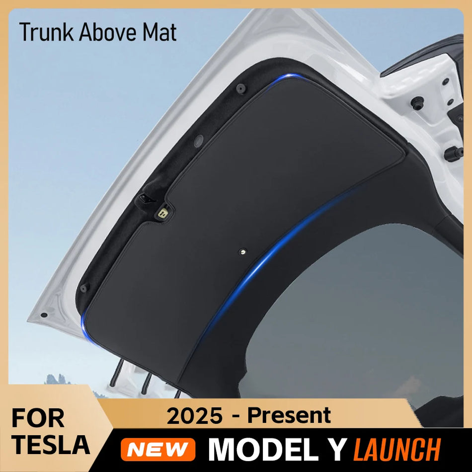 Wasserdichtes Leder-Trunk-Schutzpanel für Tesla Model Y Juniper 2025-2026