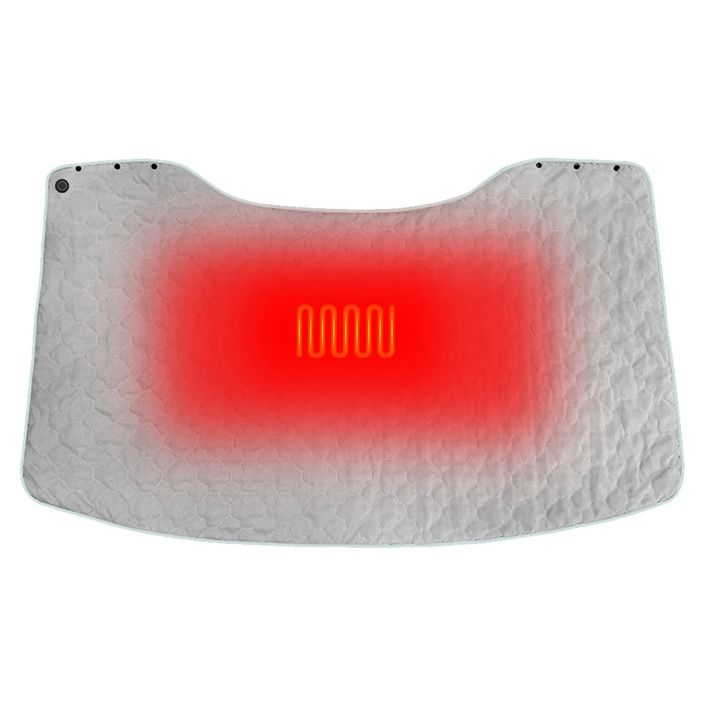USB Heated Shawl &ndash; Three Heating Levels For Cozy Comfort 140x82cm