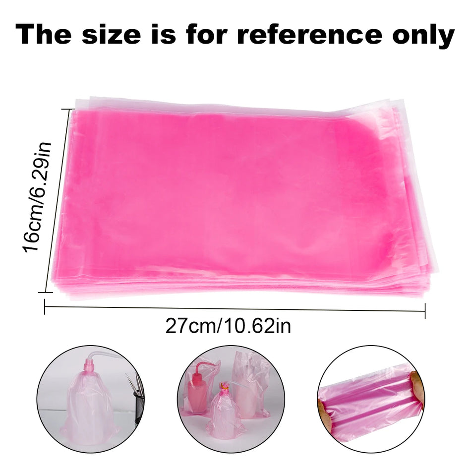 200 sztuk worków na butelki do mycia tatuaży wodoodpornych i odpornych na plamy