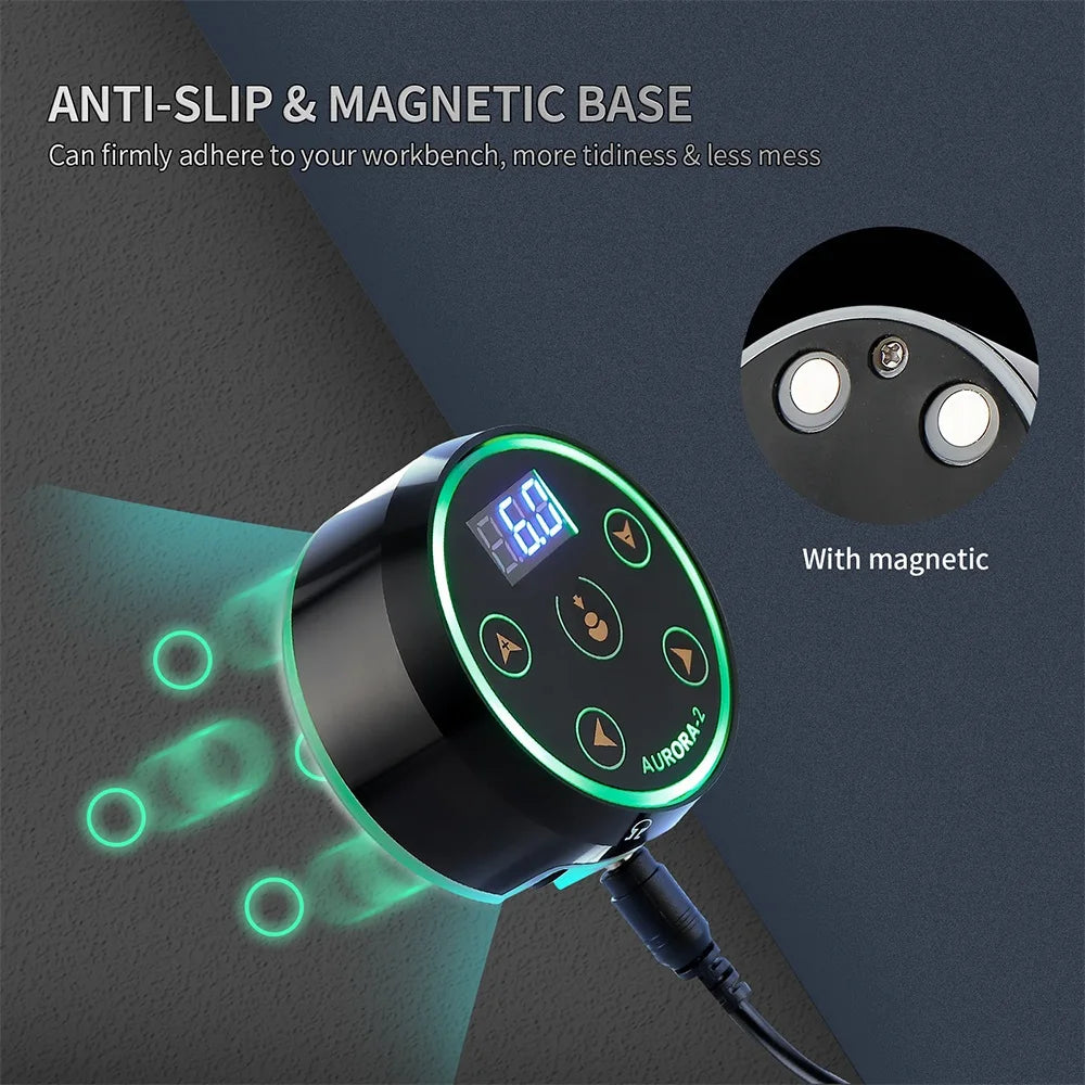 Tattoo Pen Power Supply &ndash; Digital LCD Touch Screen Control