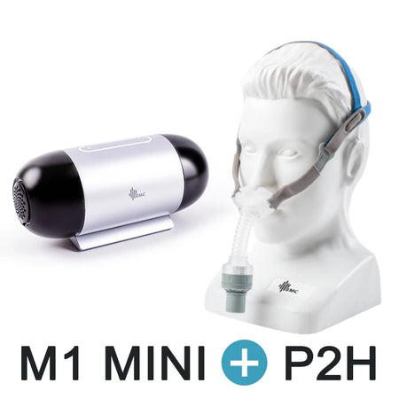 M1 Mini &ndash; Bluetooth Enabled Auto CPAP With Nasal Pillows Mask with P2H Full Size / GERMANY