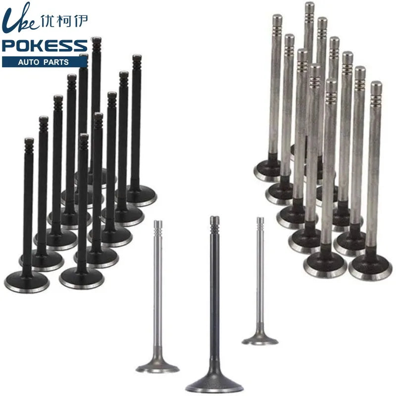 Valve Row 1 Set of 8 1S6G6505BA for Ford Focus 12 EcoSport Escort