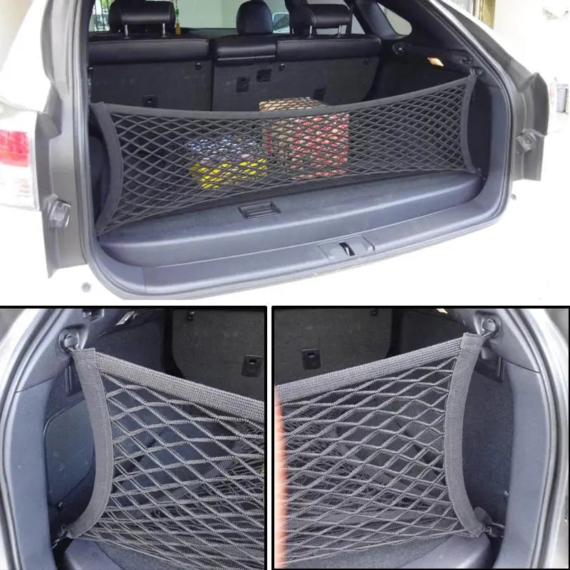Fit For LEXUS RX270 RX350 RX400H Envelope Rear Trunk Cargo Net Hook Mesh Elastic Luggage Car Accessories 90*30cm by InterCyprus Trading Ltd