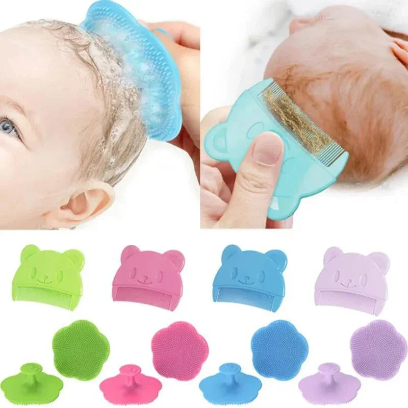 Baby Soft Hair Comb and Head Massager for Newborns