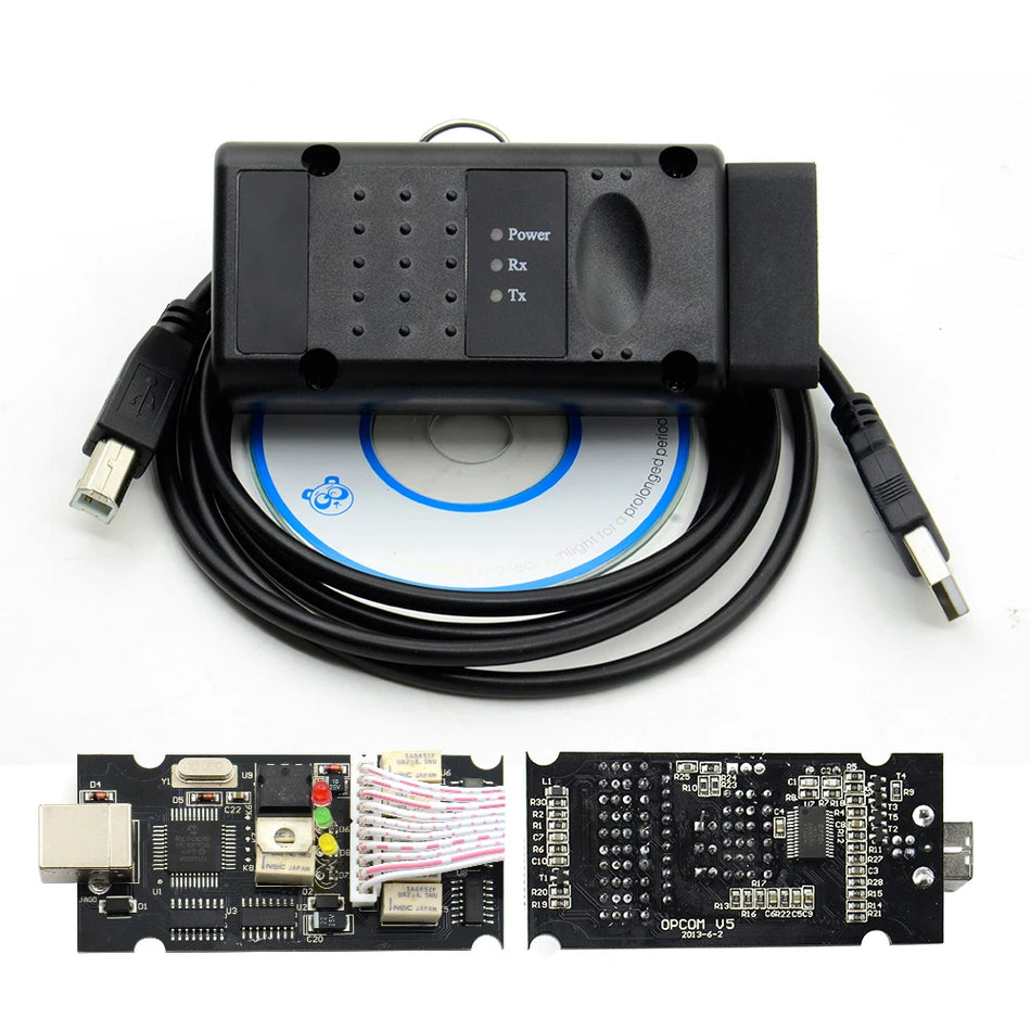 Опел OP-COM V1.99 Инструмент за диагностика на автомобили с Can Bus FTDI PIC18F458