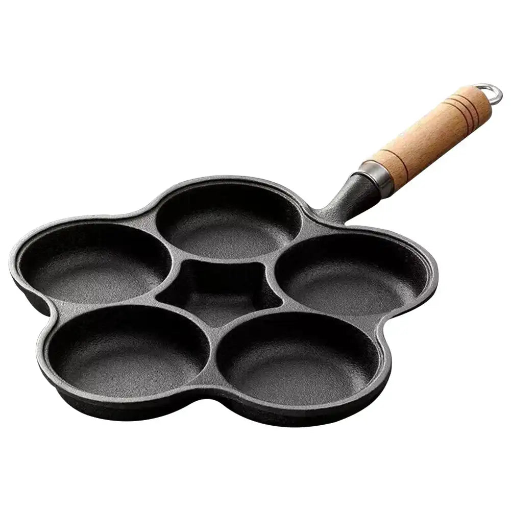 Alloet 4 To 7 Cup Breakfast Egg Pan Nonstick Pancake Pan 7 Hole