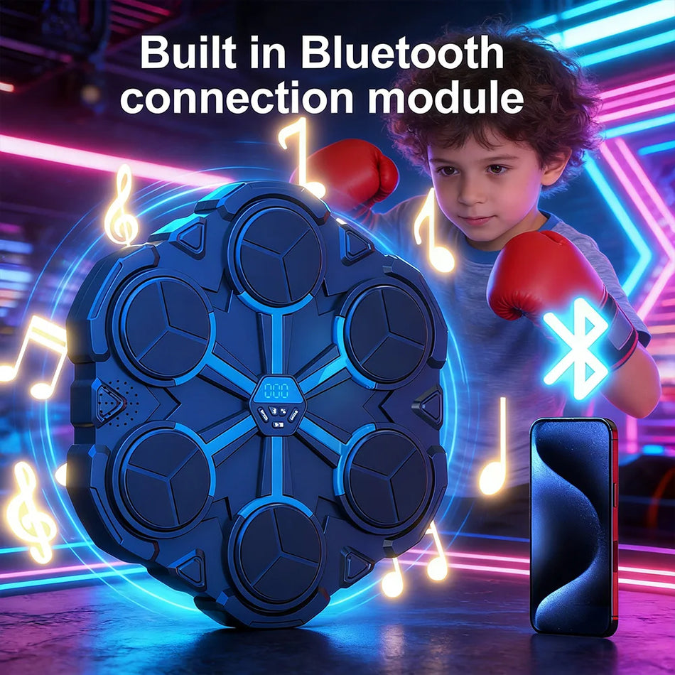 Smart Bluetooth Boxing Machine With 6 Targets And LED Display