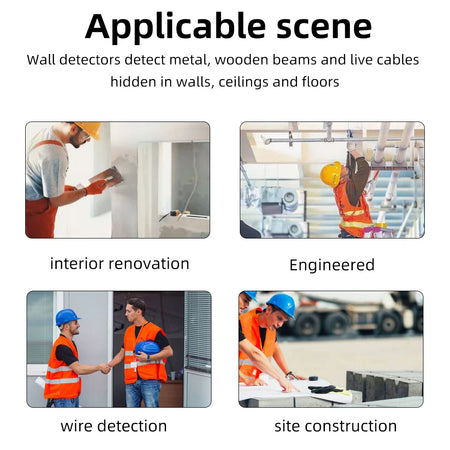 Multifunctional 5 in 1 Wall Detector &ndash; Accurate Depth Tracking