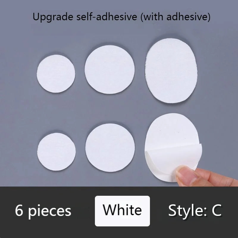 Shoe Heel Protector Adhesive Patch for Sports Sneakers White C / CHINA