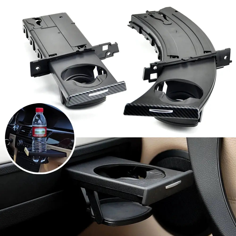 Dual Center Console Cup Holder For BMW 3 Series E90 E91 E92 E93 by InterCyprus Trading Ltd