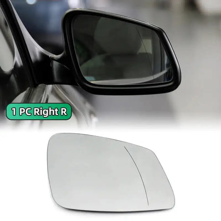 Left And Right Heated Wing Mirror Glass For BMW Wide Angle 1pc Right