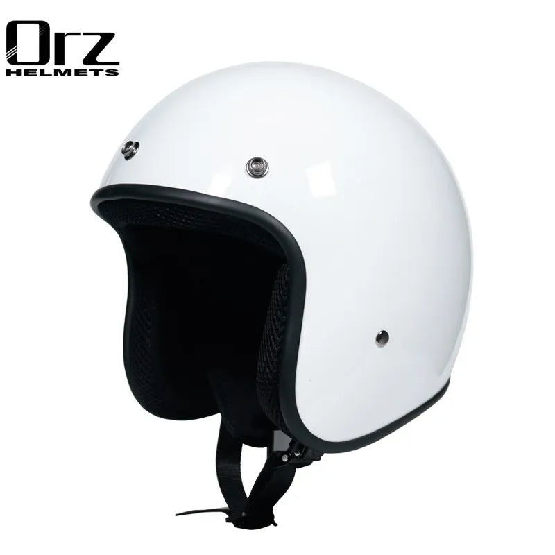 OrzChoice Retro Open Face Helmet &ndash; DOT Approved Open Face 2 / M
