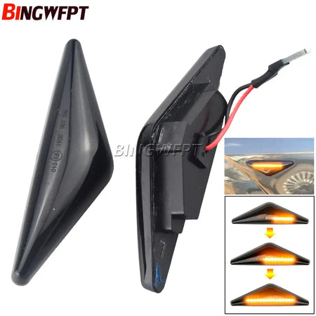 2pcs LED Dynamic Side Marker Light Signal Blinker For Ford MONDEO 2000-2007 MK3 FOCUS MK1 1998-2004 by InterCyprus Trading Ltd