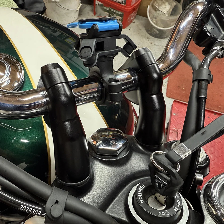 Triumph Bar Riser Clamps For Bobber T100, T120, Speedmaster, Thruxton 900 Raise Handlebars