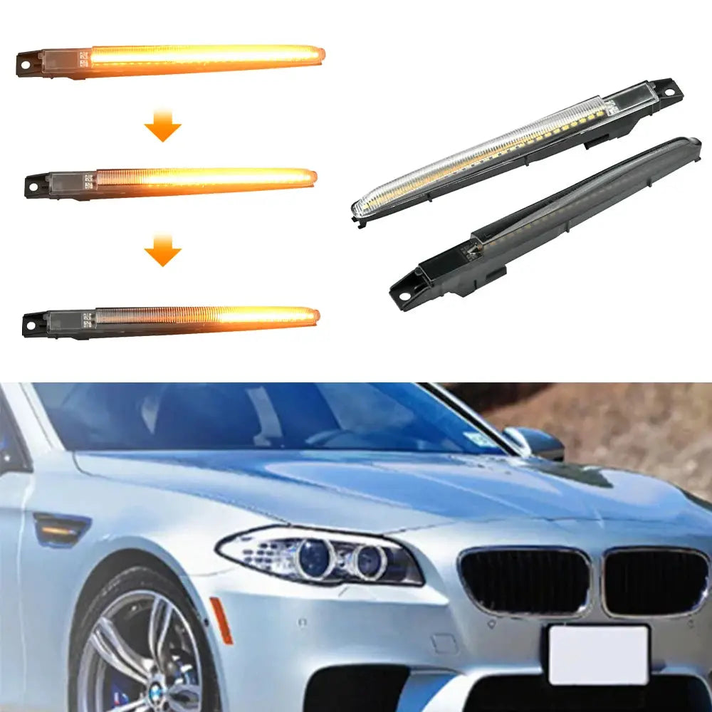 Dynamic LED Sequential Turn Signal for BMW 5 Series F10 M5 by InterCyprus Trading Ltd