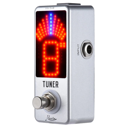 Rowin LT910 Guitar Tuner Pedal &ndash; Ultra-Precision Tuning
