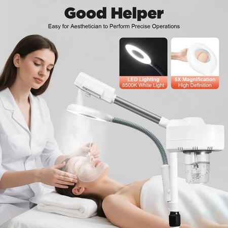 Professional 2 In 1 Facial Steamer &ndash; Deep Clean With Ozone