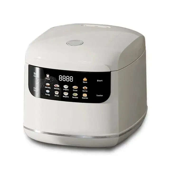 Multi Cooker Electric Rice Cooker 2L Nonstick Pot Steamer 200847-whiteEU / Russian Federation / 110V
