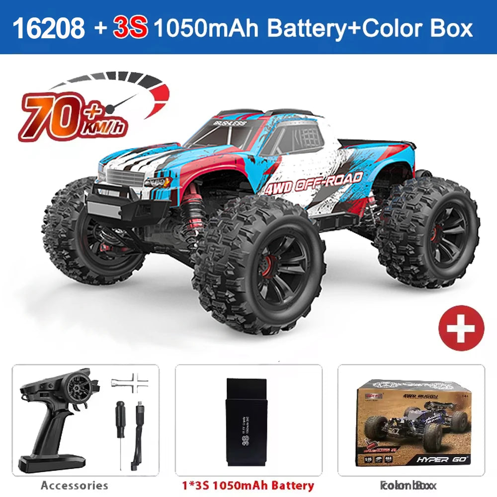 MJX 16208/16209/16210 RC Car &ndash; High Speed 4WD Off Road 16208-3S Color box