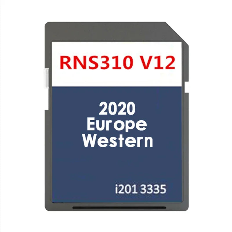 RNS 310 V12 &ndash; West Europe Maps For VW Golf 6 2008 2014