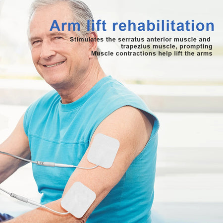 12-Mode TENS &amp; EMS Muscle Stimulator for Pain Relief and Rehabilitation